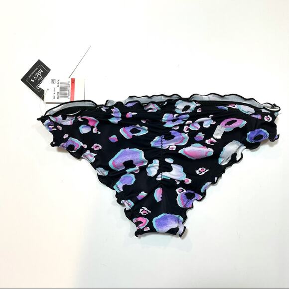 Salt+Cove Leopard print ruched bikini swim bottom - Picture 6 of 6